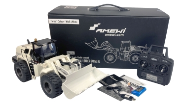 22535 Radlader G485E AE Teilmetall Licht & Sound 10-Kanal 1:14 RTR weiß